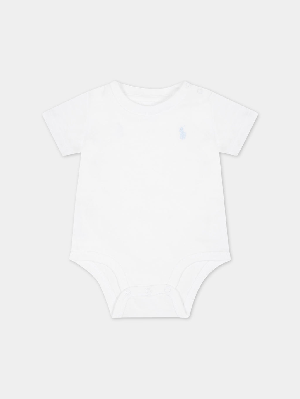 White body for babies with pony logo