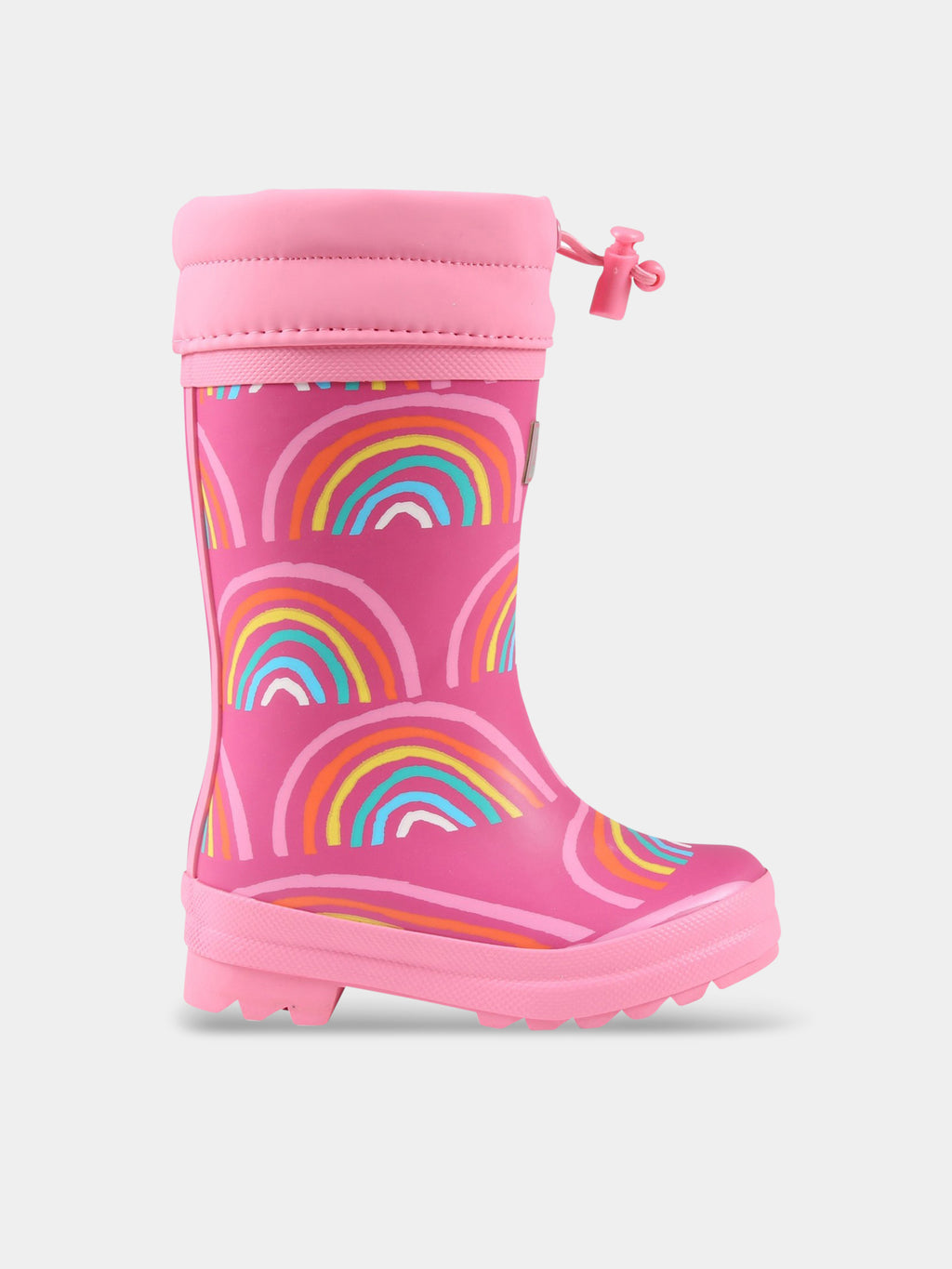 Bottes rose de pluie pour fille