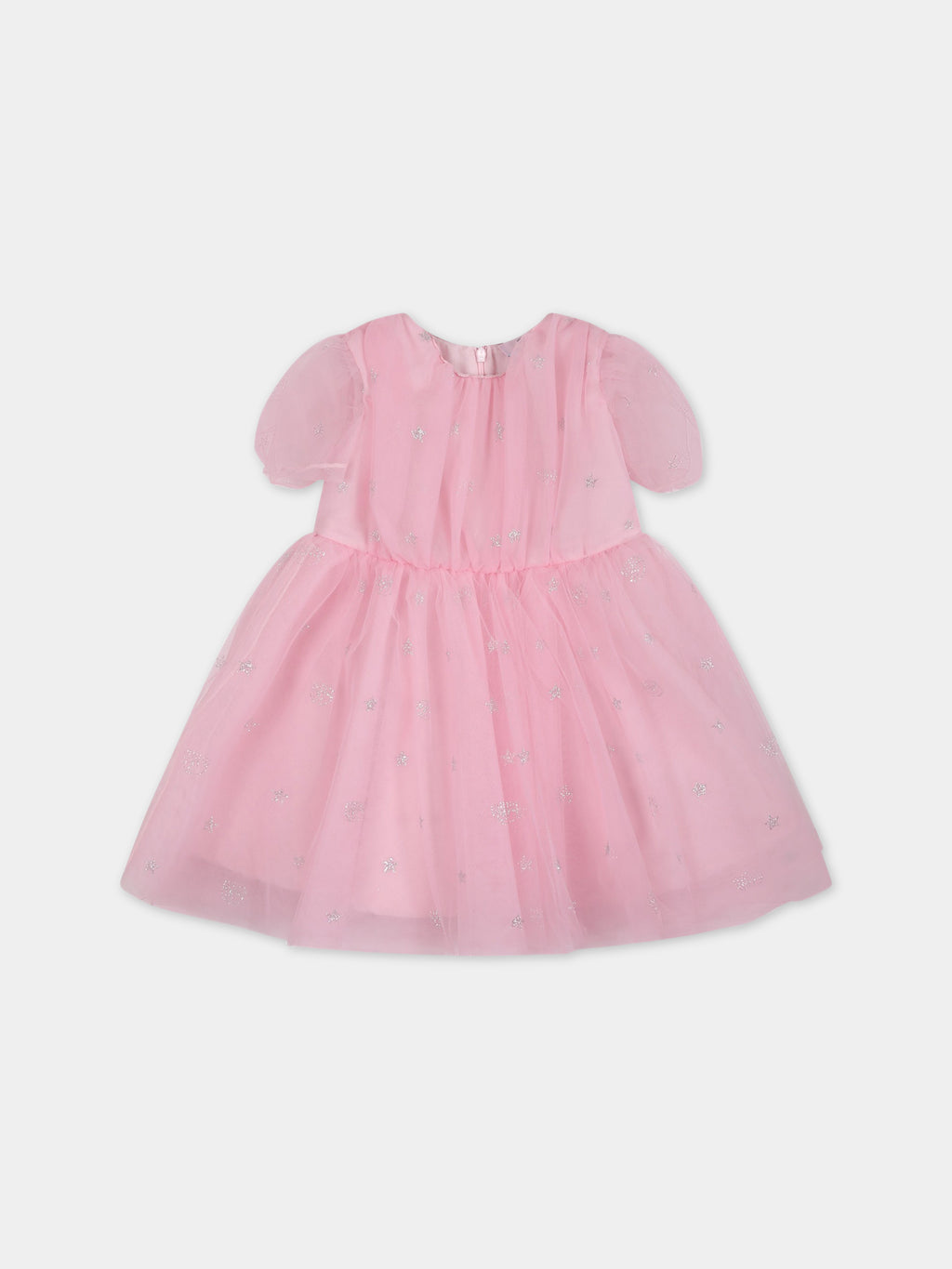 Robe rose pour fille avec yeaux flirtants