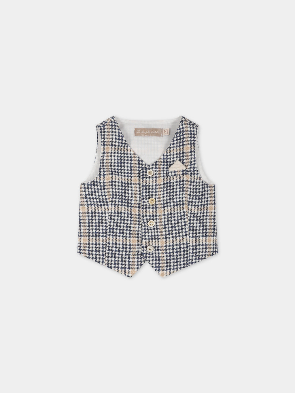 Multicolor waistcoat for baby boy