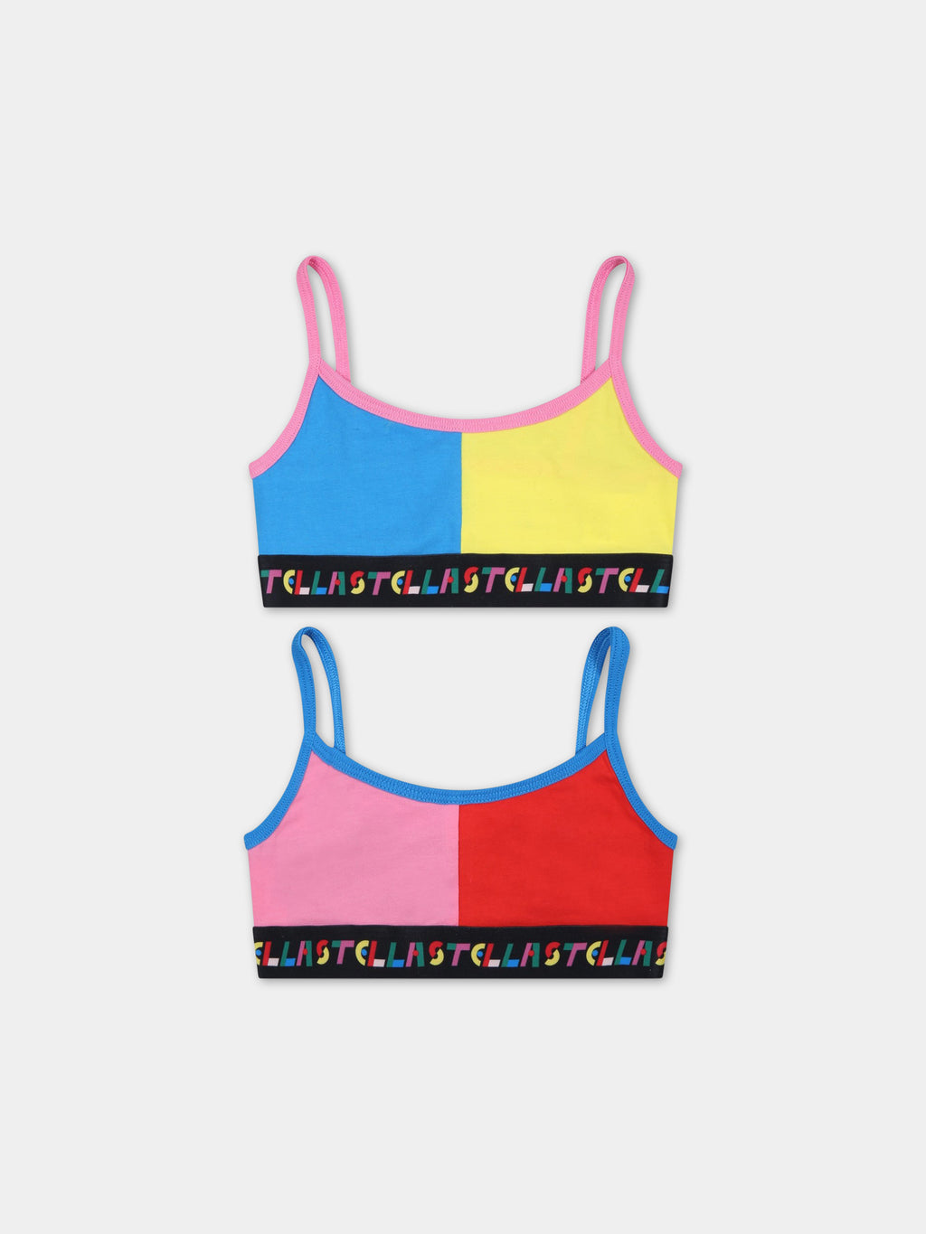 Ensemble multicolore pour fille avec logo