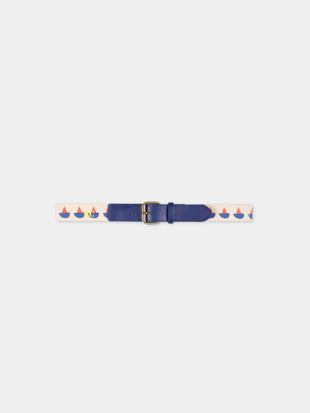 Ceinture multicolore pour garçon avec logo