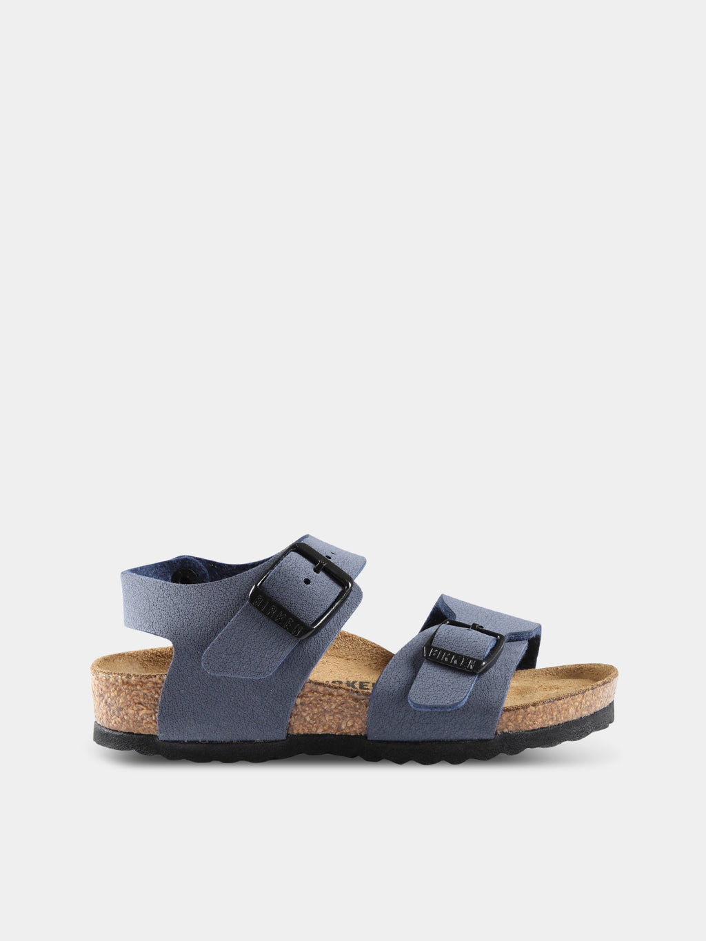 Blue sandals  New York Kids  for kids with black logo