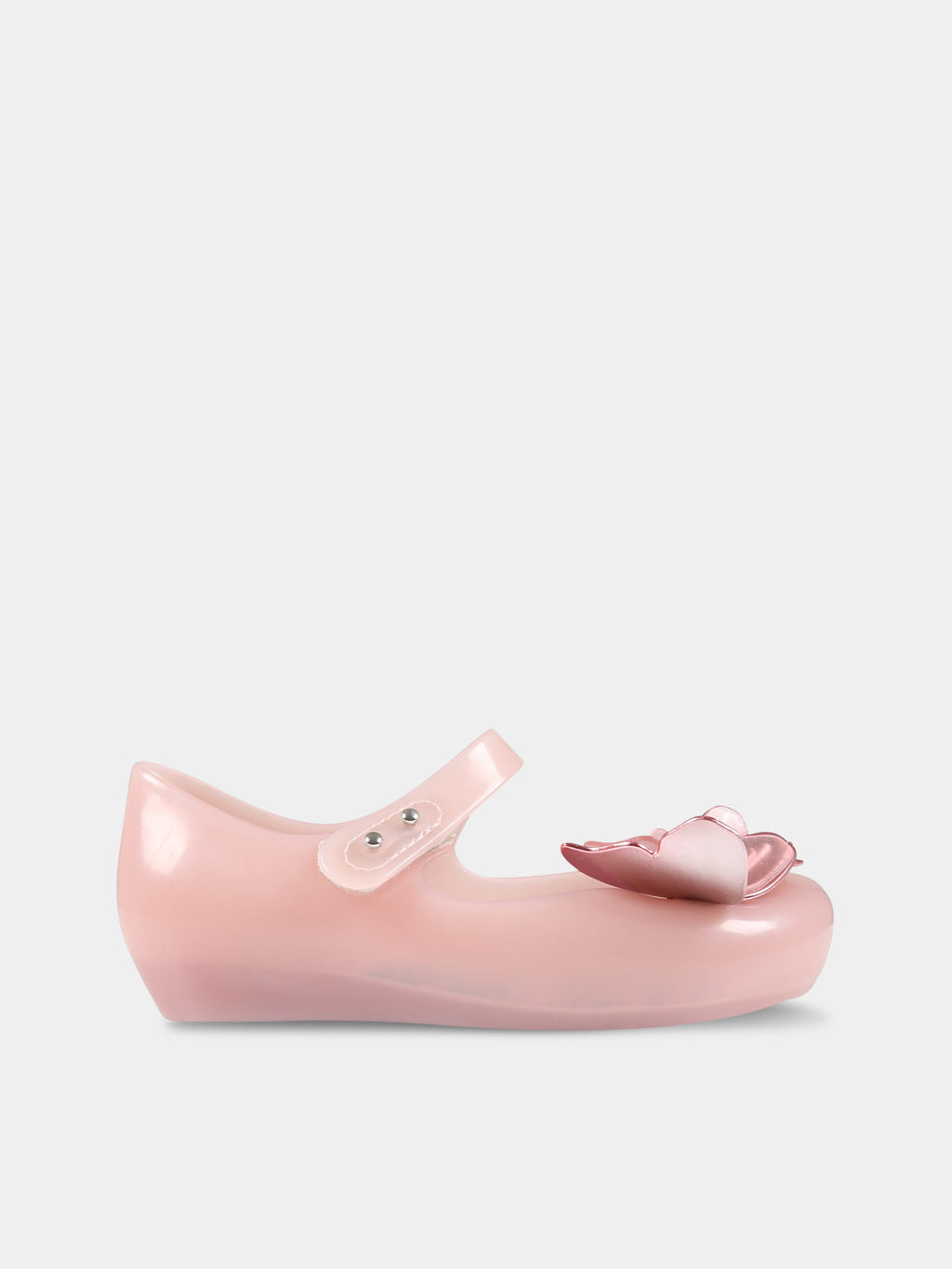 Pink ballerinas for girl with butterflies