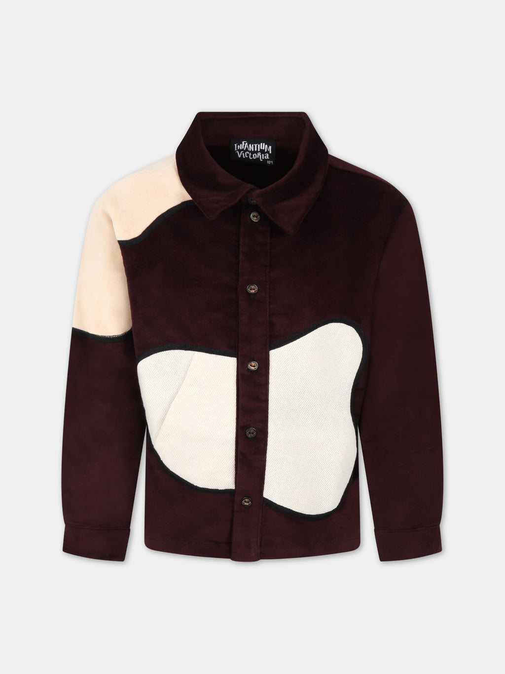 Chemise marron pour enfants