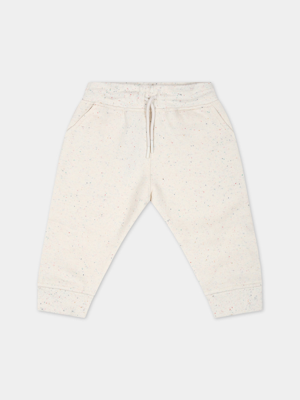 Ivory trousers for baby girl