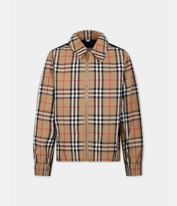 Burberry Boy's Jacket with Iconic Vintage Check