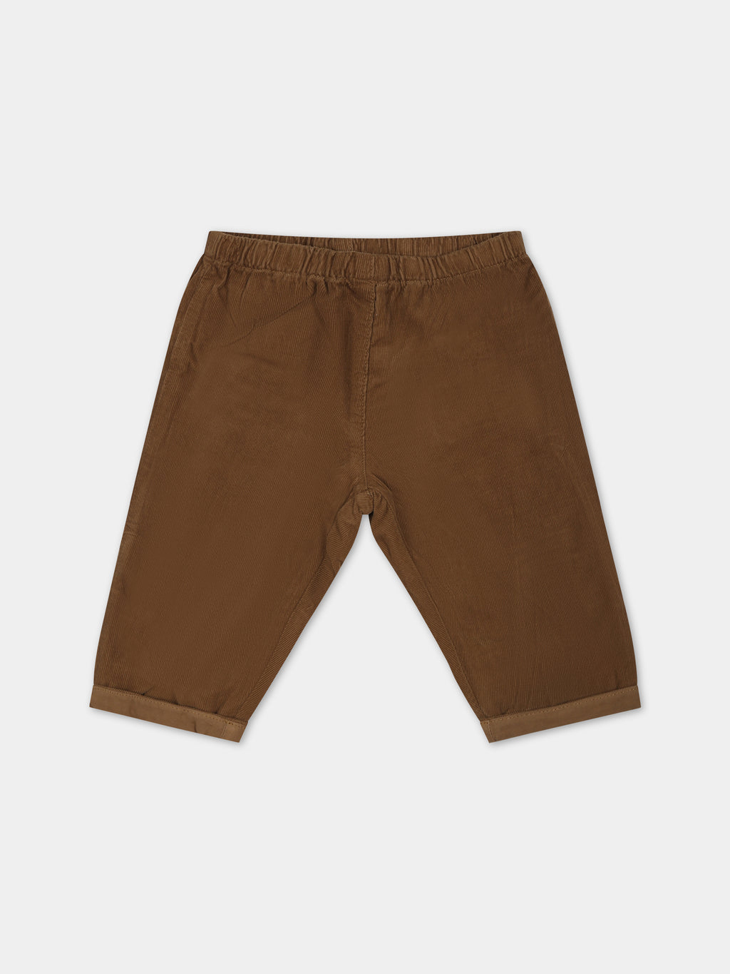 Brown trousers for baby boy