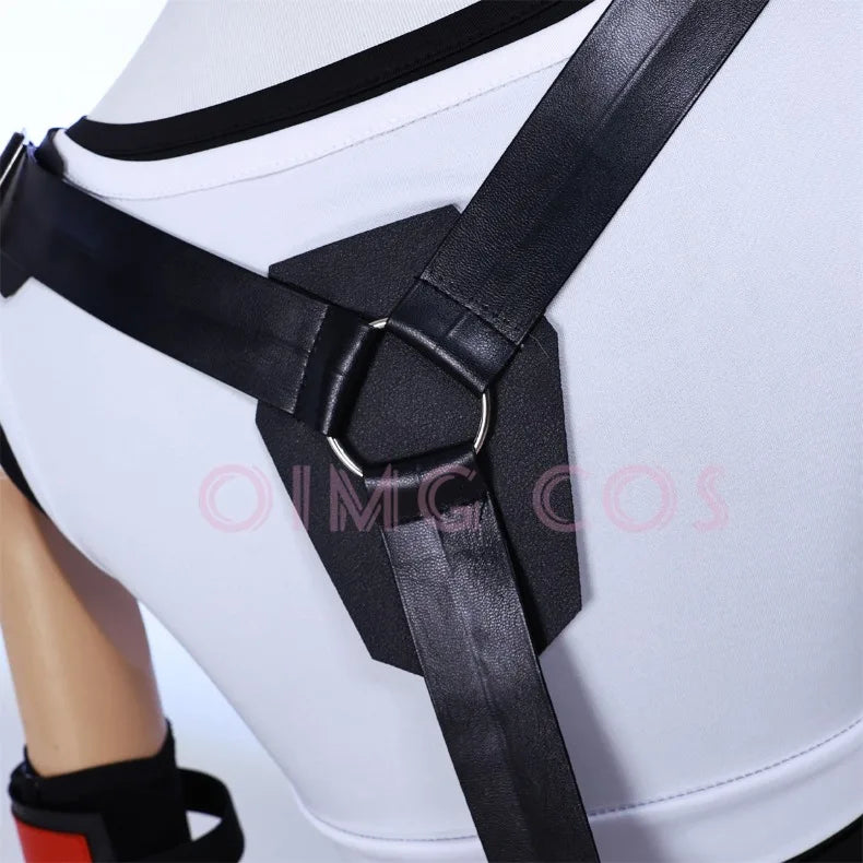 Tifa Lockhart Cosplay Costume Carnival Uniform Wig Anime Halloween Costumes Women Game