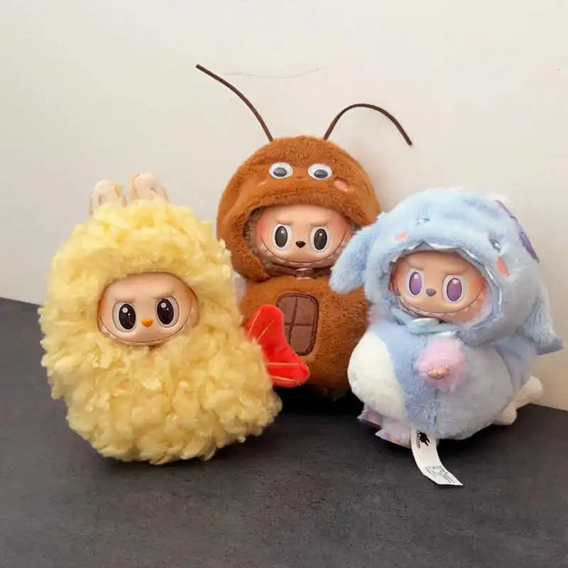 For Labubu Clothes Wacky Mart  Friend Shrimp Handmade Clothing Anime Peripheral Customization Accessories Labubu V1 V3
