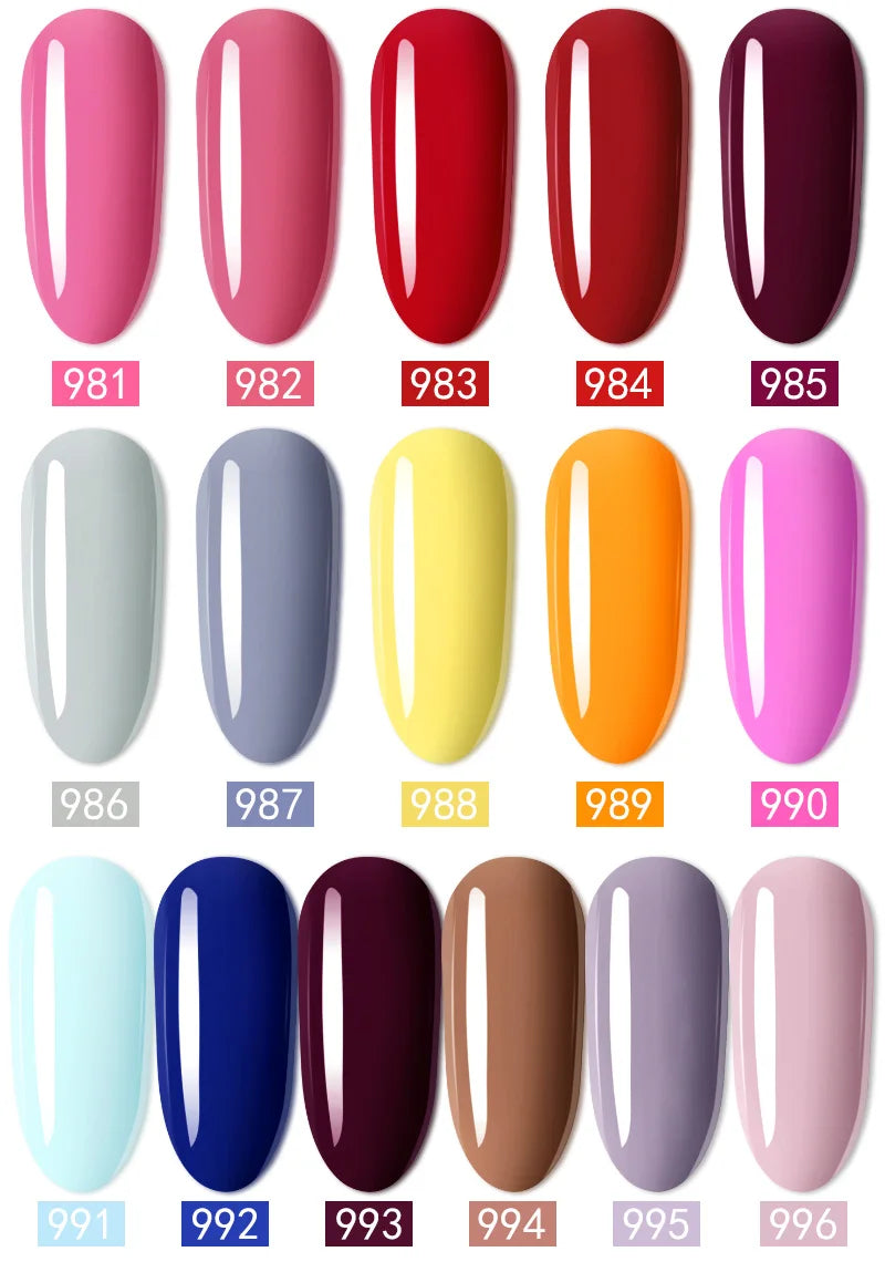 1Set VENALISA VIP Kit Whole Set Nail Gel Polish with Color Display For New Learner Nail Maincure Gel Varnish Branded Suitcase