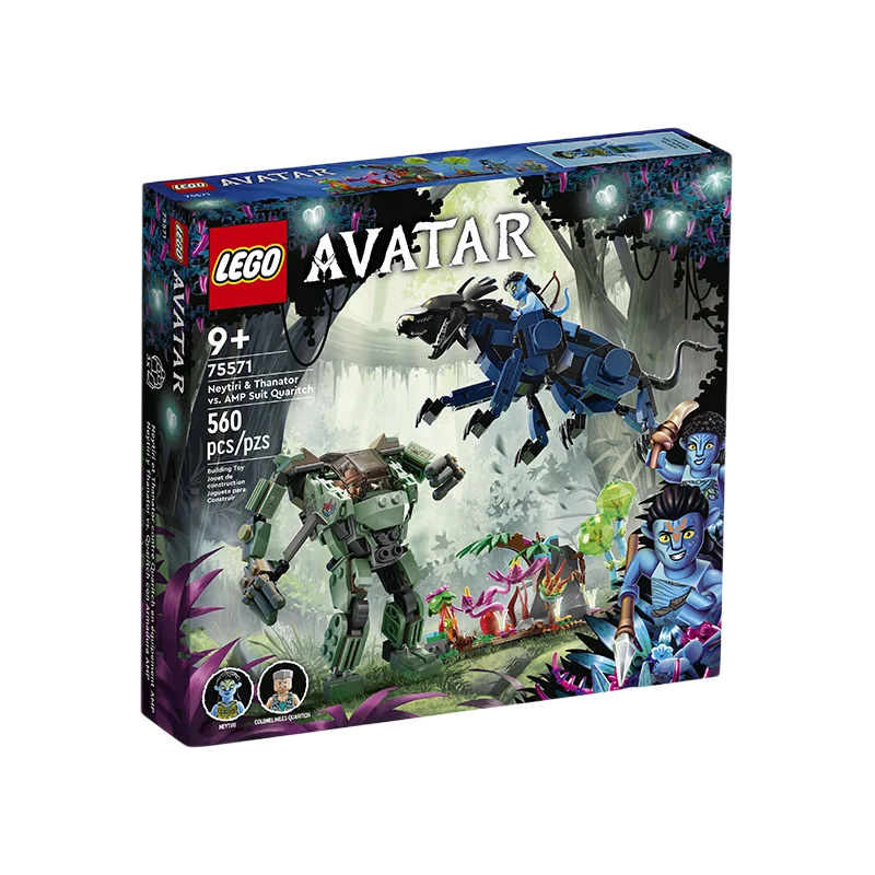 Lego Avatar Series 75571 Netiini and the Shining Beast Vs. Building Blocks Educational Assembly Toys