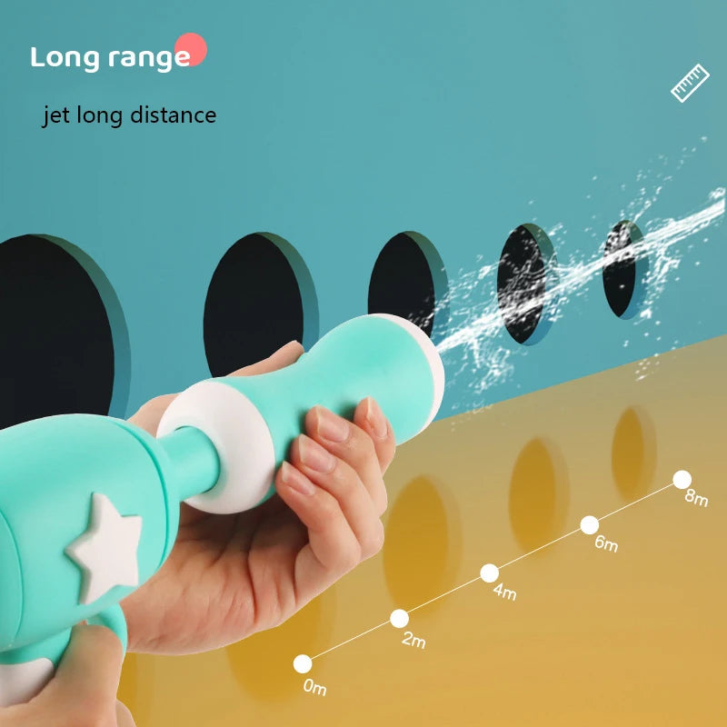 Summer Toy Water Gun Boy Girl Pressure Backpack Water Guns Baby Playing Water Outdoor Beach Toys for Children Birthday Presents