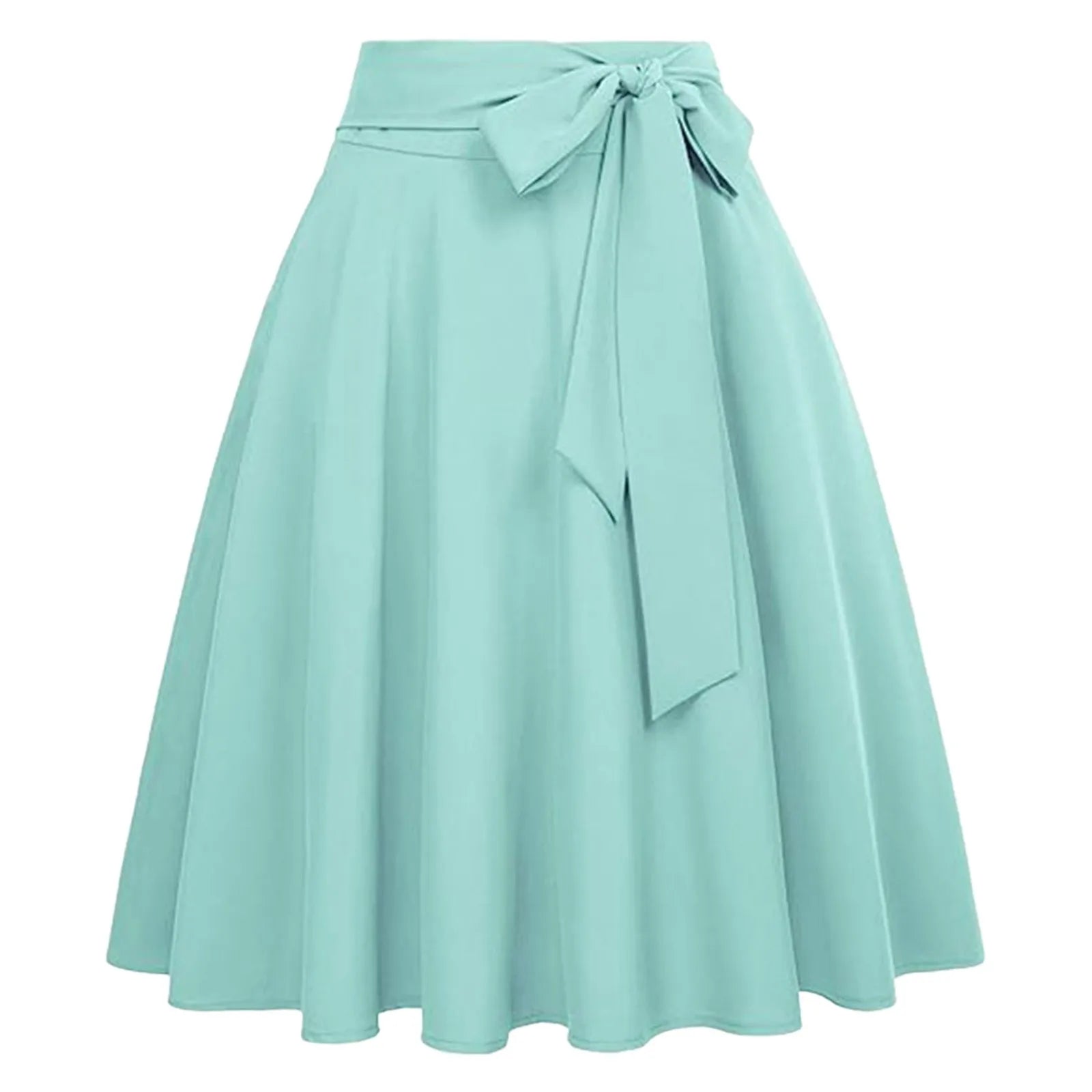 Women A-Lined Skirts High Waisted Pocket Skater Skirt Flared Mid Length Skirt Fashion Cute A-Line Skirts Y2k Skort Clothes