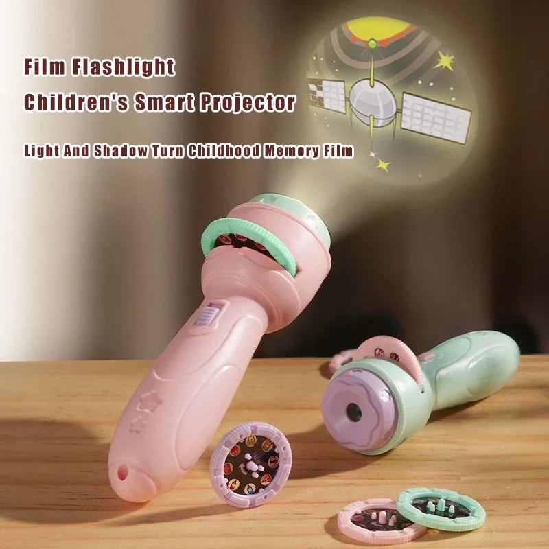 Hasbro Peppa Pig Children Projection Toy Animation Parent Child Interaction Luminous Flashlight Christmas BirthdayGift Halloween