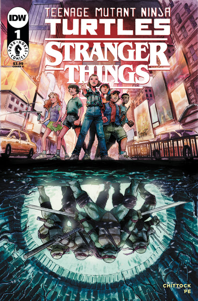 TMNT x Stranger Things #1 Cover A