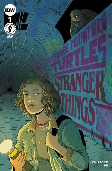 TMNT x Stranger Things #1 Cover C