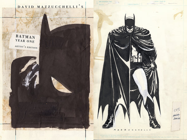 David Mazzucchelli's Batman Year One Artist's Edition Cover