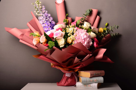 Luxury Pink & Purple Flower Bouquet