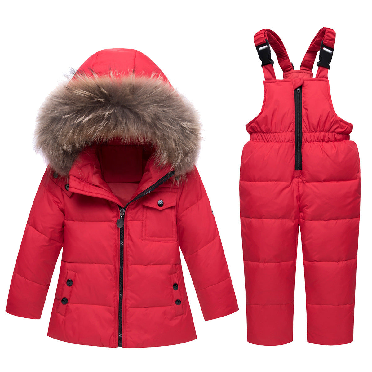 Children's sling down jacket