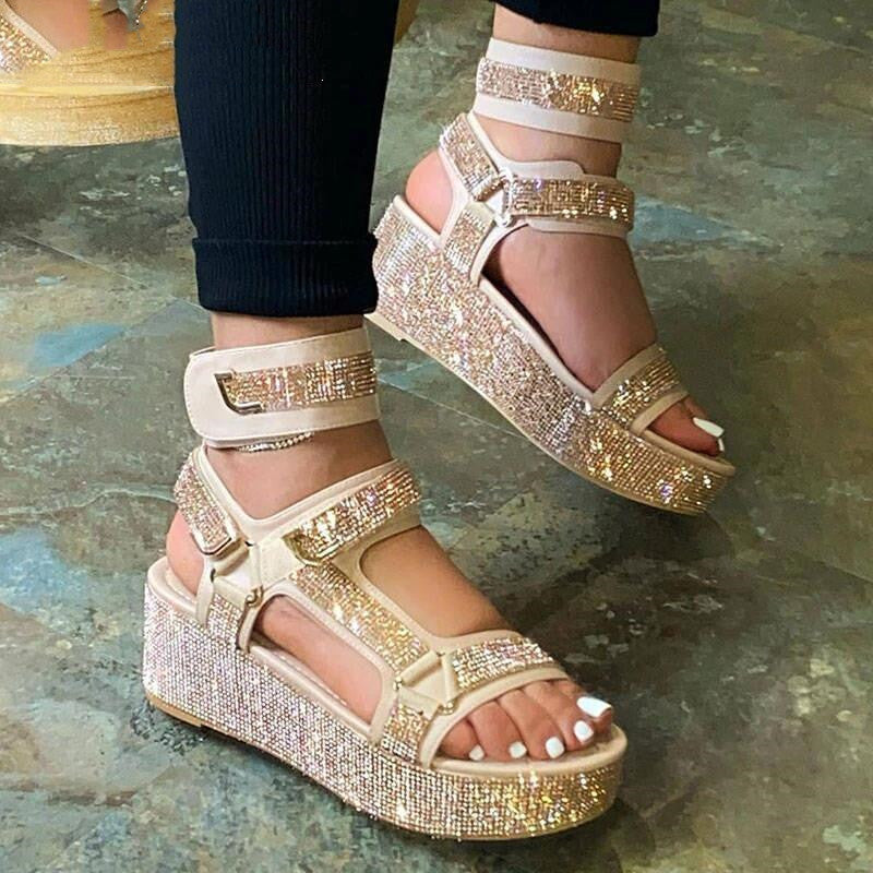 Fish Mouth Women's Sandals Platform Casual Women's Shoes