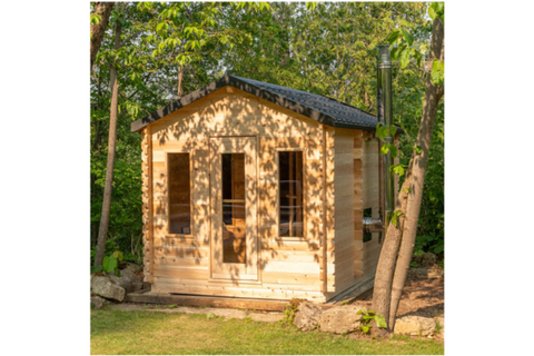 Dundalk Leisurecraft CT Georgian Cabin Sauna With Changeroom