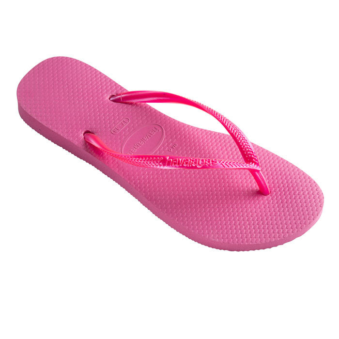 Havaianas Slim Shocking Pink Flip Flops | Cheeky Little Soles