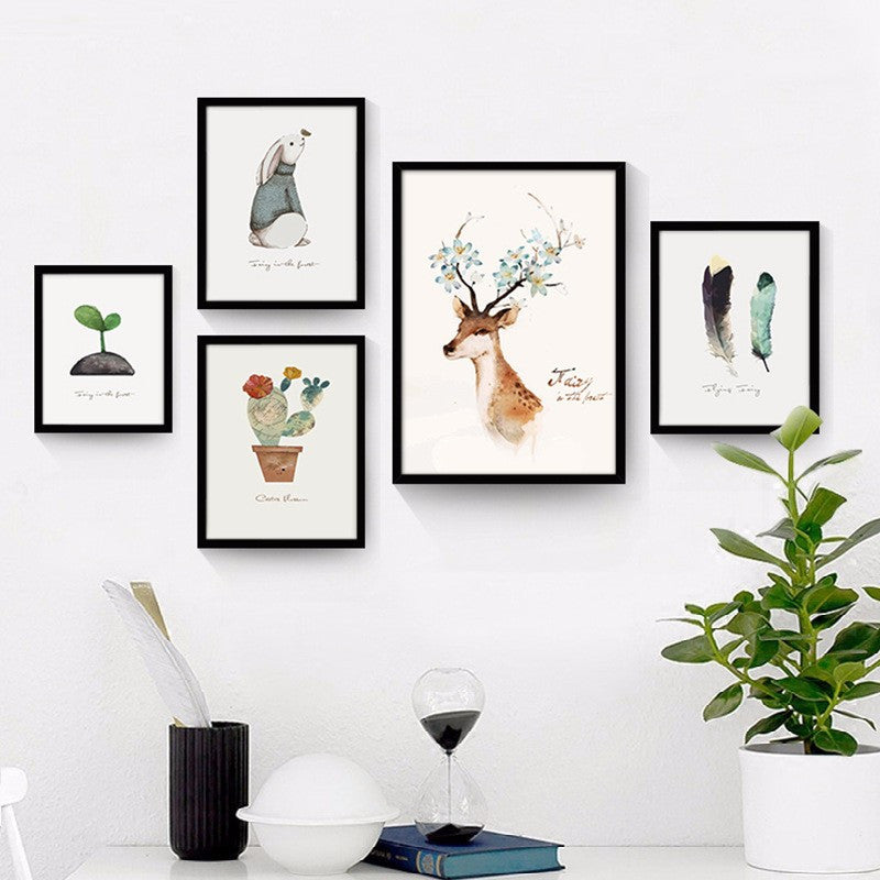 deer wall art