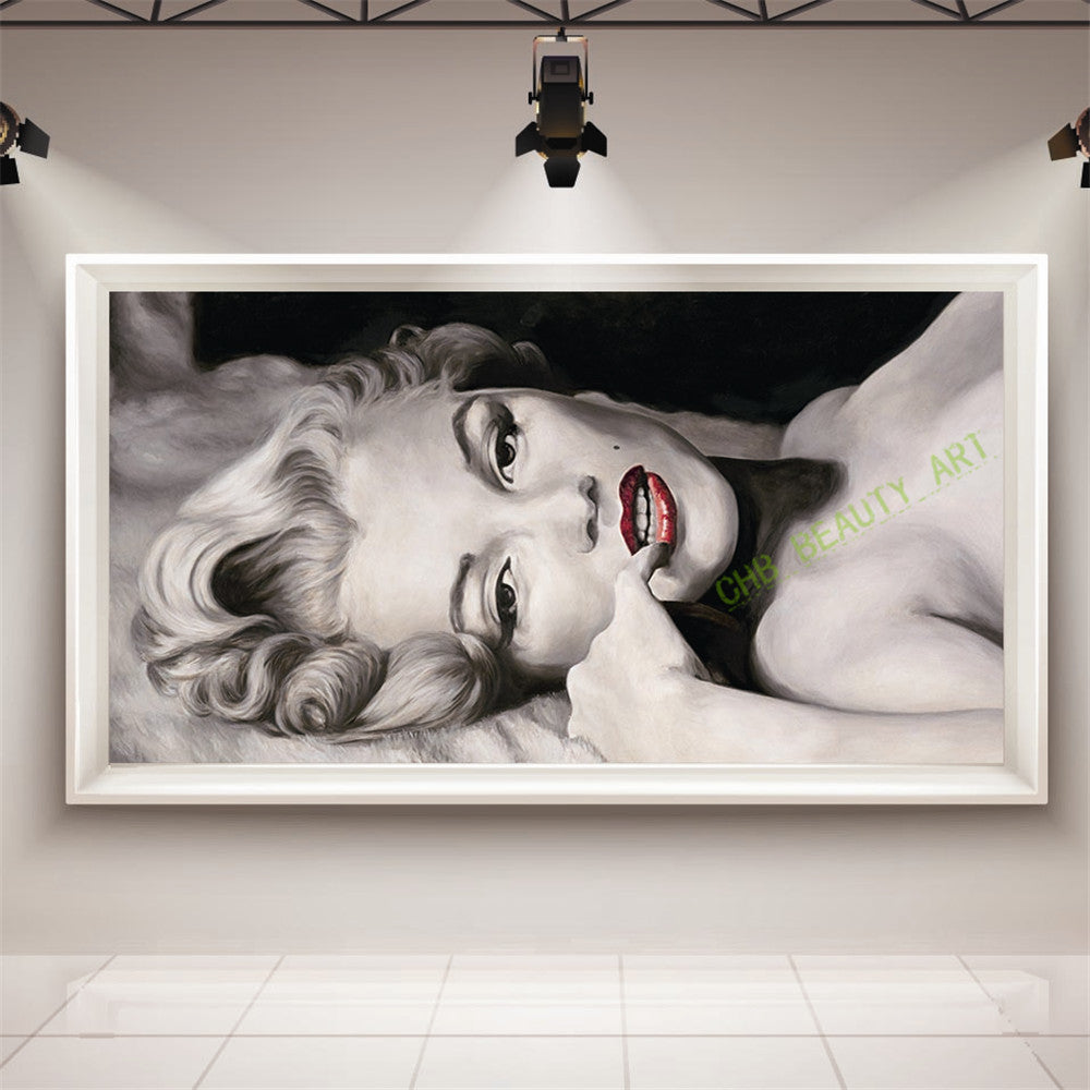 Marilyn Monroe Sexy canvas painting wall pictures for living room canv