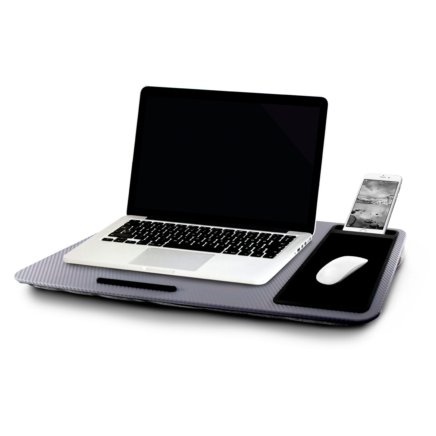 Mesa para laptop gris – Andromeda Inc