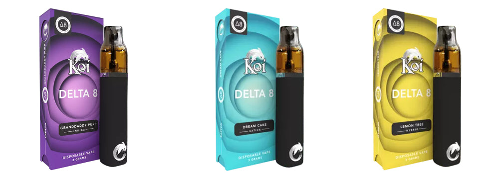 Koi 2 Gram Delta-8 Disposable Vapes