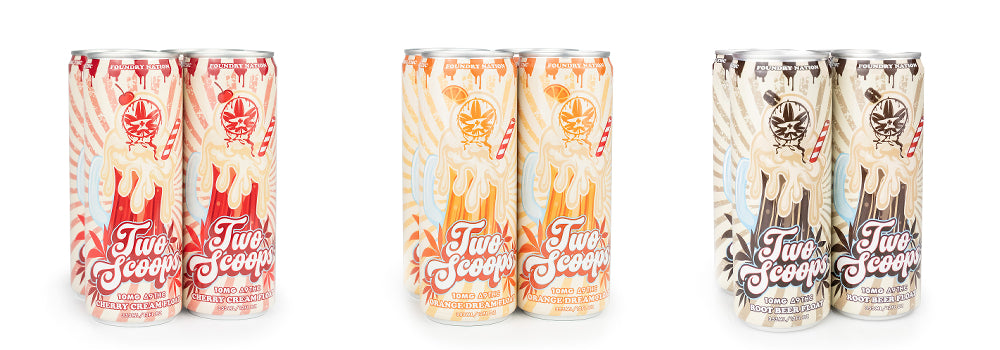 Foundry Nation Two Scoops THC Soda