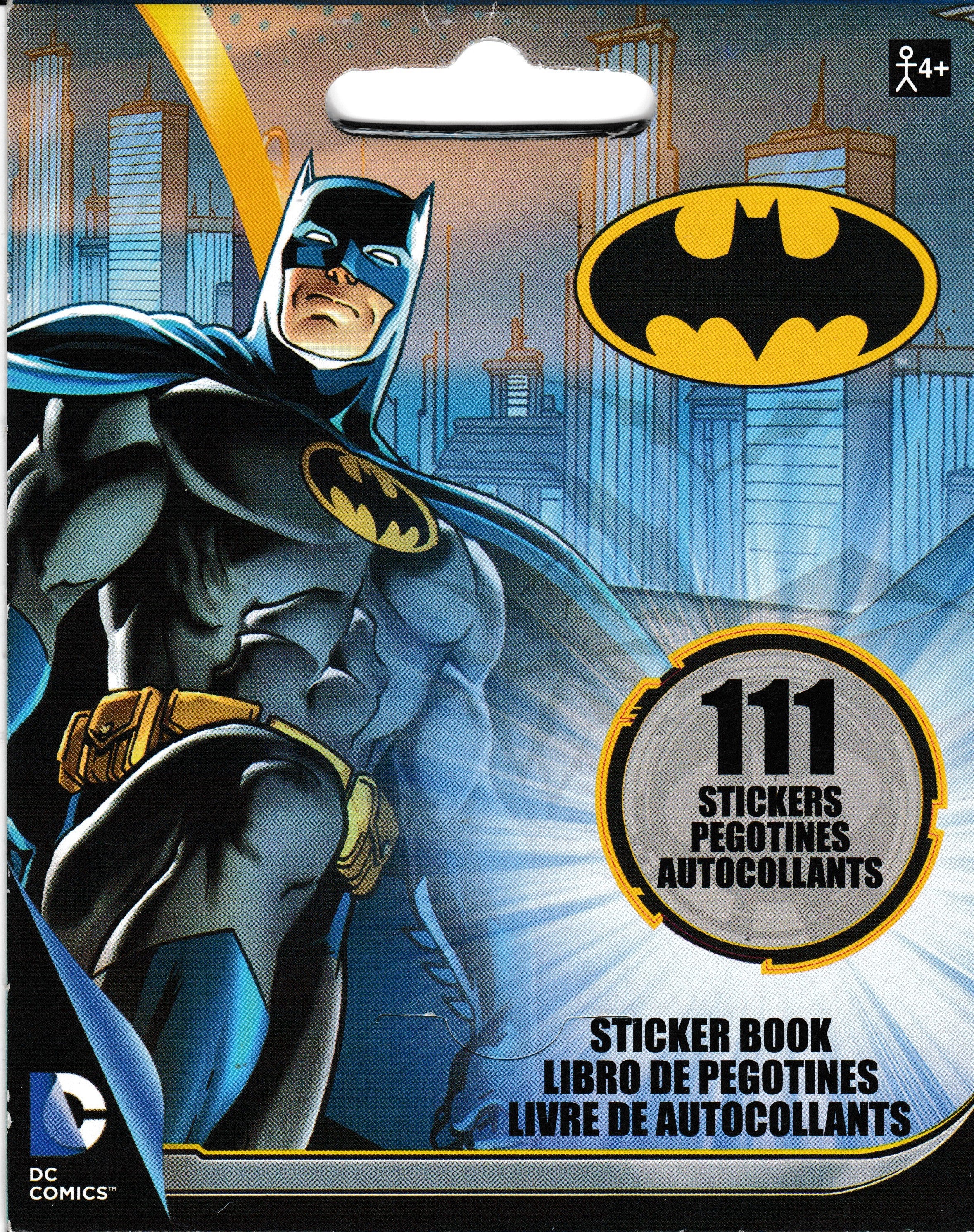 Batman Small Sticker Book| Act II Children's Store
