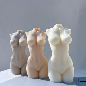 Spider bikini Female Body Candle Mold - Candles molds