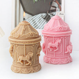 Carousel Silicone Candle Mold - Candles molds