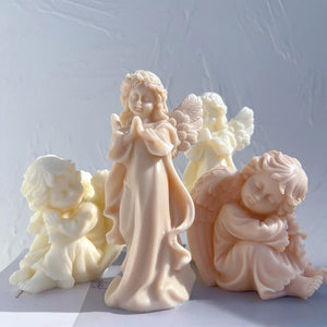 Cherub Candle Mold Silicone - Candles molds