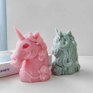 Unicorn Silicone Candle Mold - Candles molds