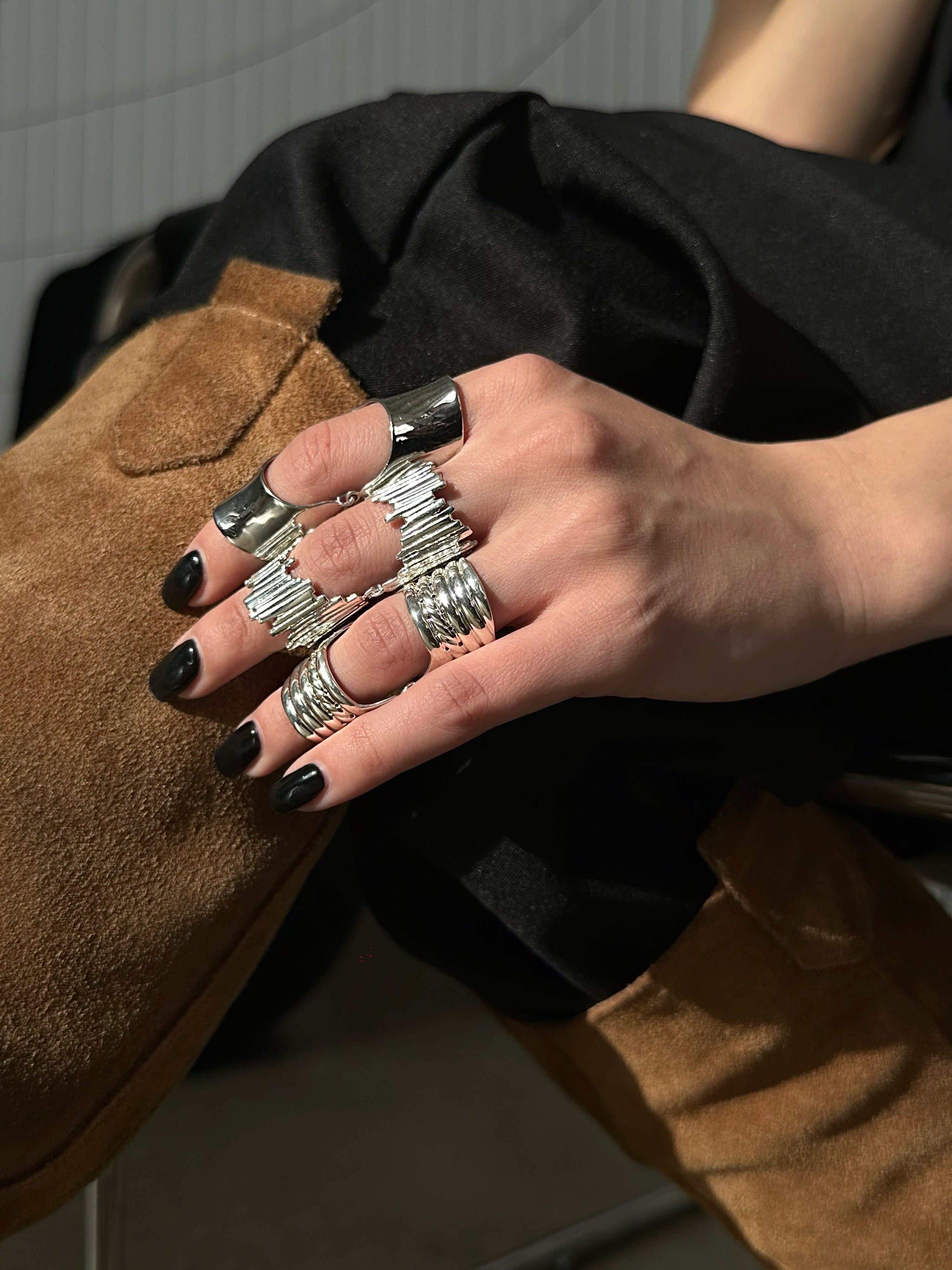 Punk Finger Print Ring Set Big Alloy Joint Armor Knuckle Metal Full Finger  Claw Jewelry For Men And Women Perfect For Halloween And Cosplay 230228  From Yujia05, $12.22 | DHgate.Com
