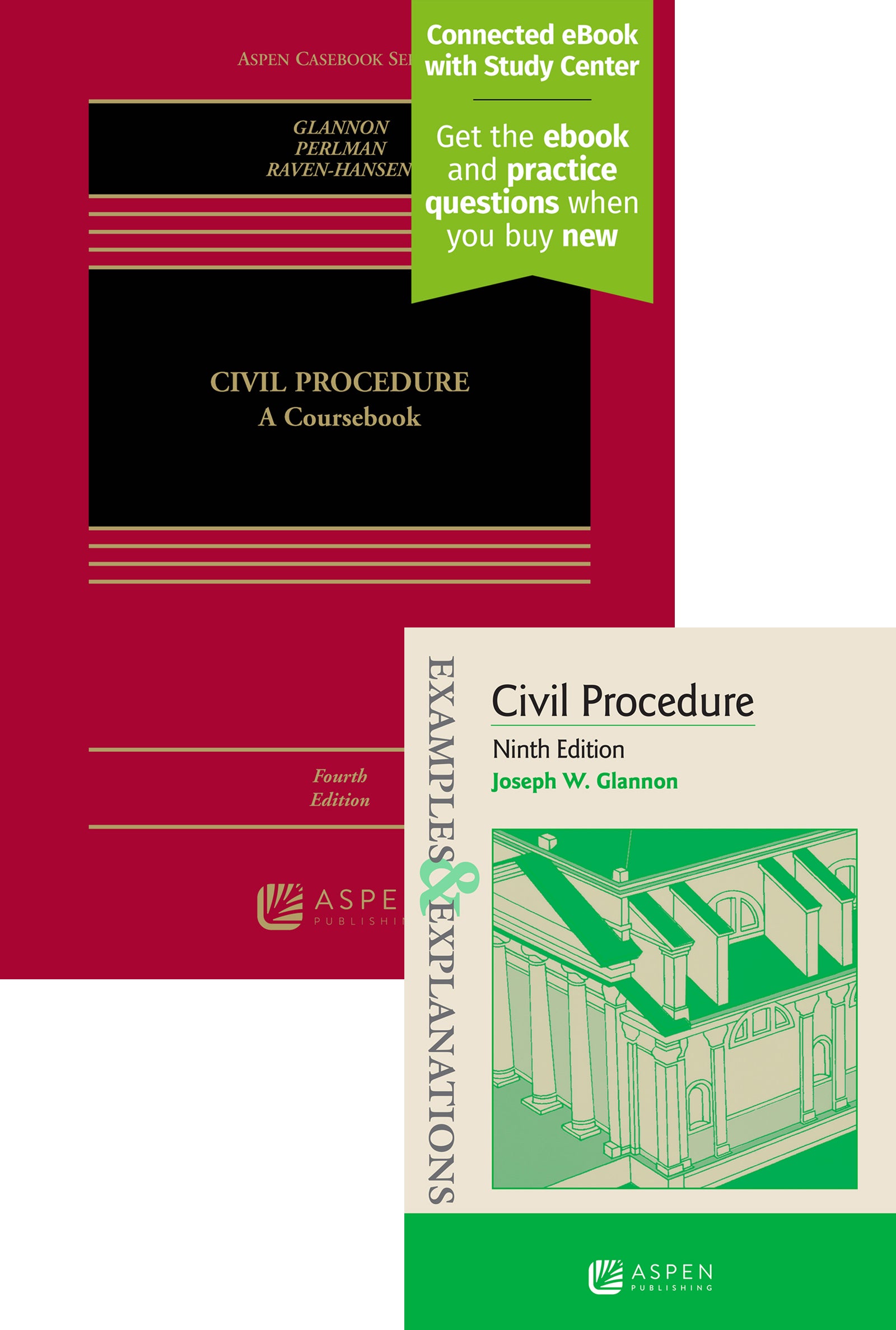 Bundle: Civil Procedure: A Coursebook, Fourth Edition and Examples & Explanations for Civil Procedure, Ninth Edition