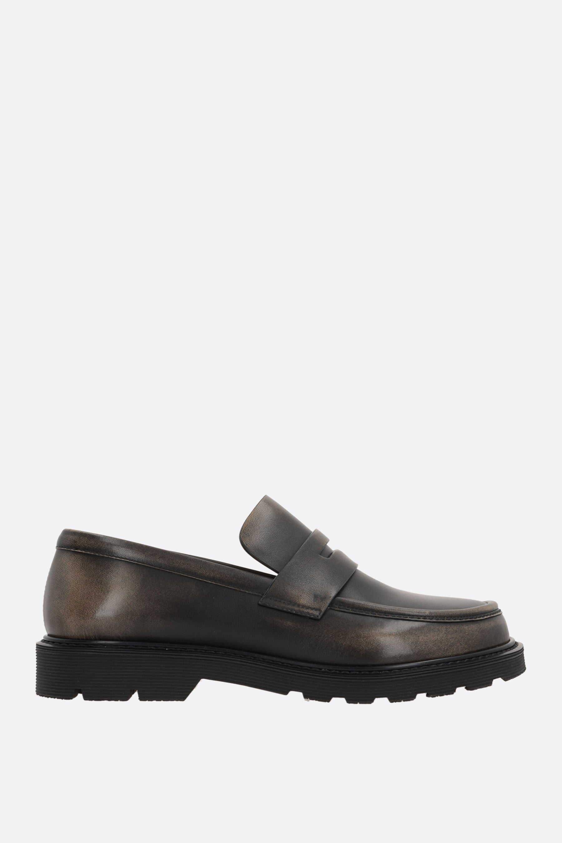 Type 159 brushed leather loafers – 10corsocomo