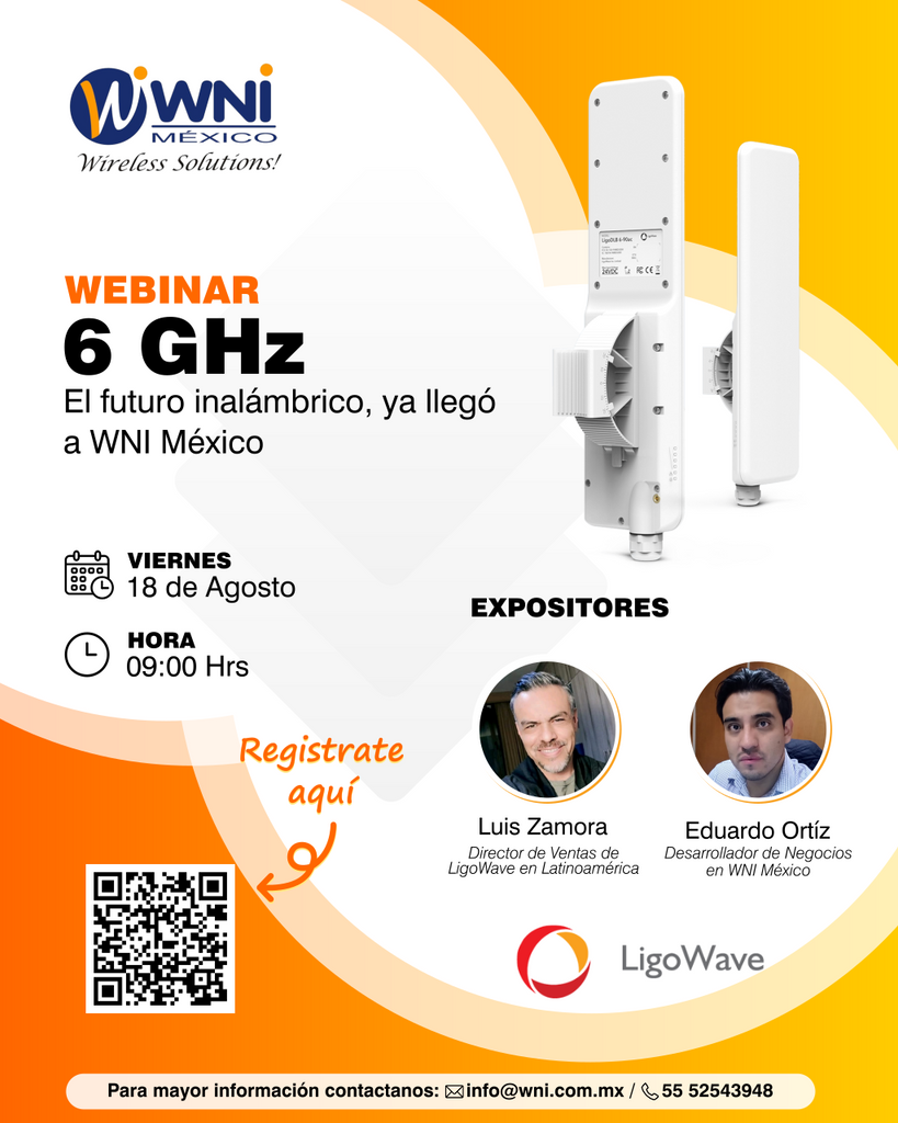 Webinar LigoWave en WNI México