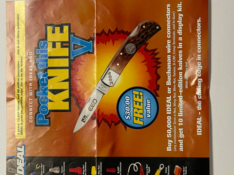 CED, Ideal Industries and Colonial Knife® collectable knife