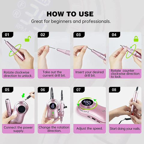 nail drill for manicure