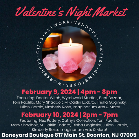 Valentine's Night Market - February 9 4pm-8pm, February 10 3pm-7pm