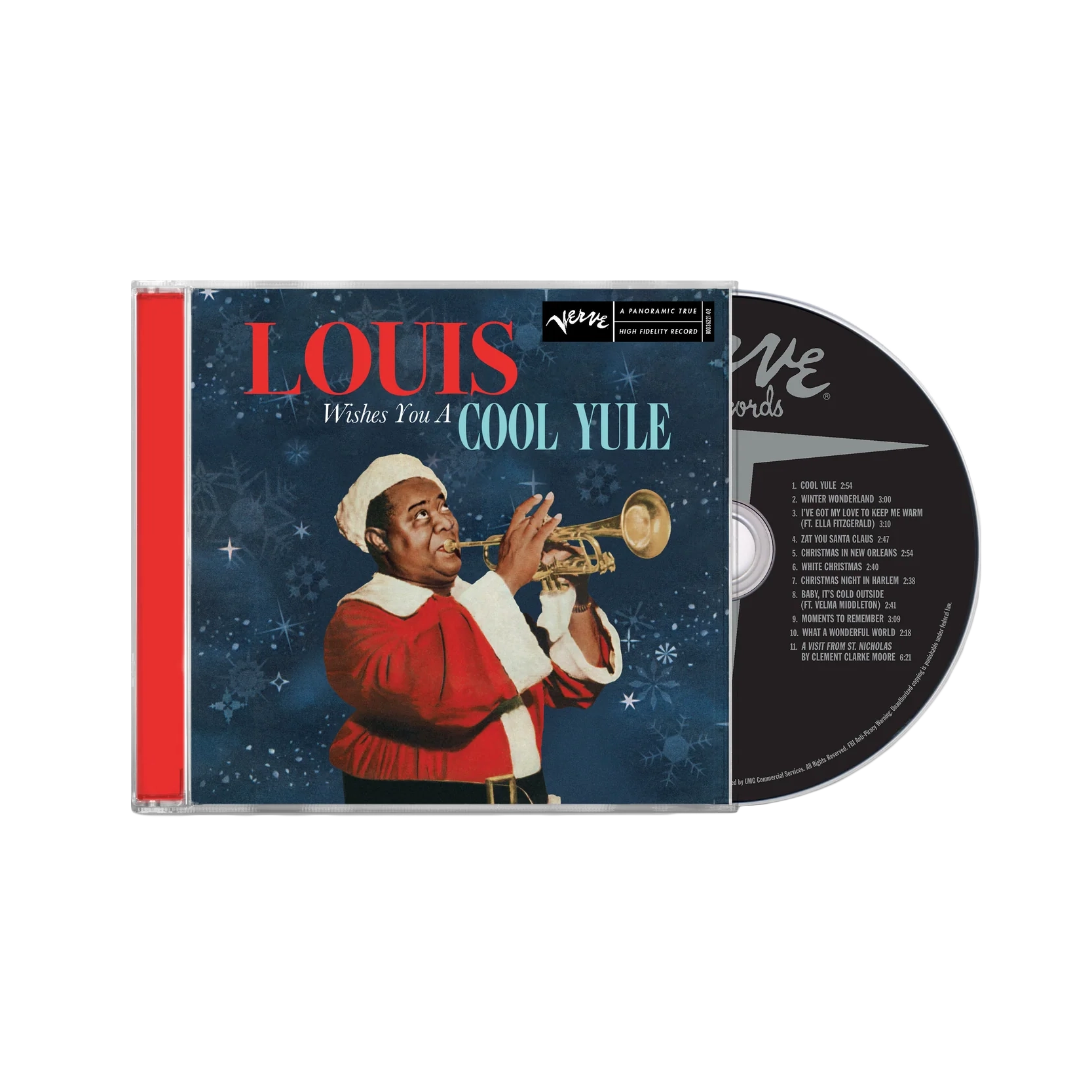 Louis Armstrong LP - Golden Hits (Red Vinyl)