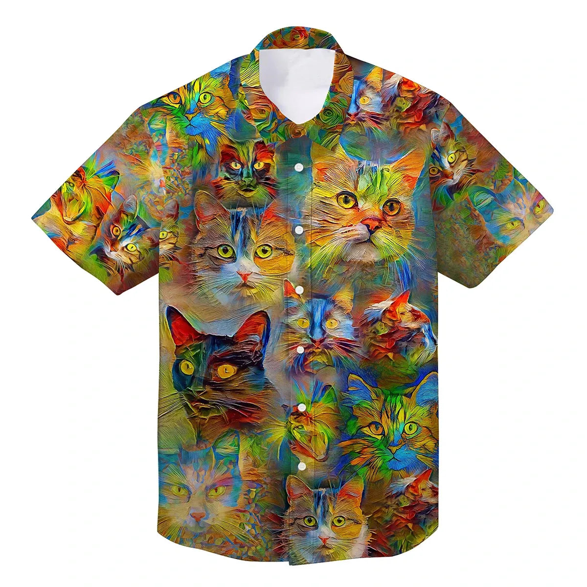 Hawaiian Aloha Shirt For Women, Kitty Cat Taco Flying Aloha Cat Hawaii -  Familygater
