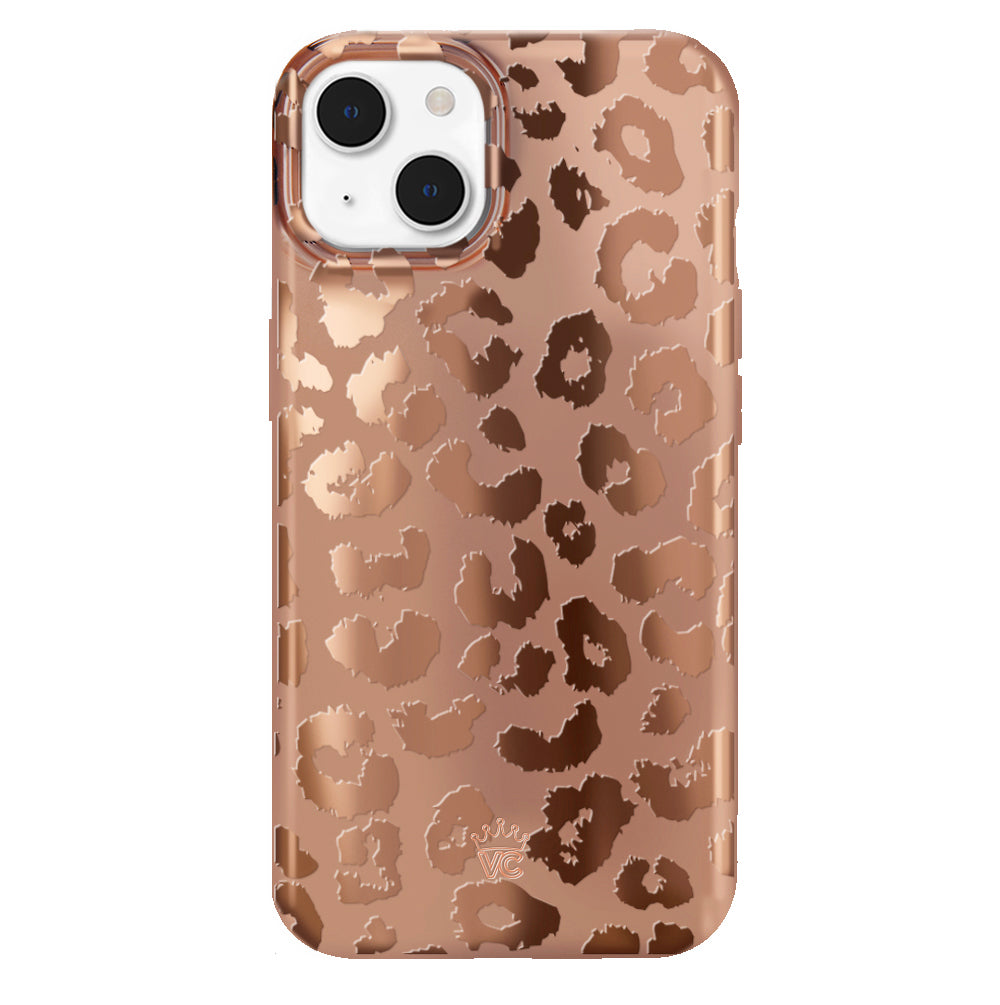 straal ontwerp Heel boos Bronze Chrome Leopard iPhone Case – VelvetCaviar.com