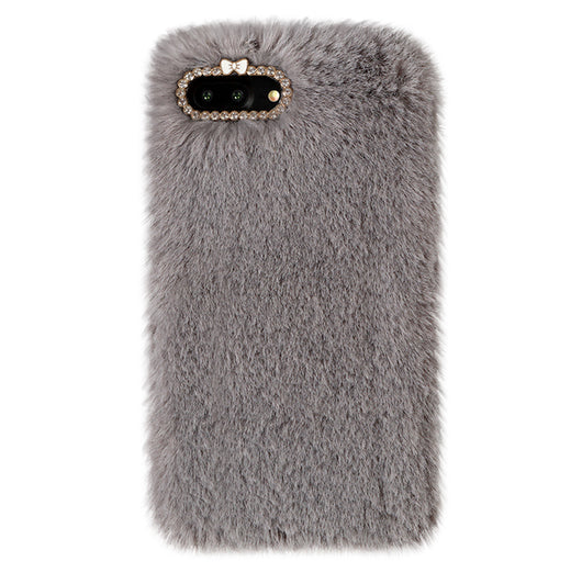 Ja expeditie meest Gray Faux Fur iPhone Case – VelvetCaviar.com