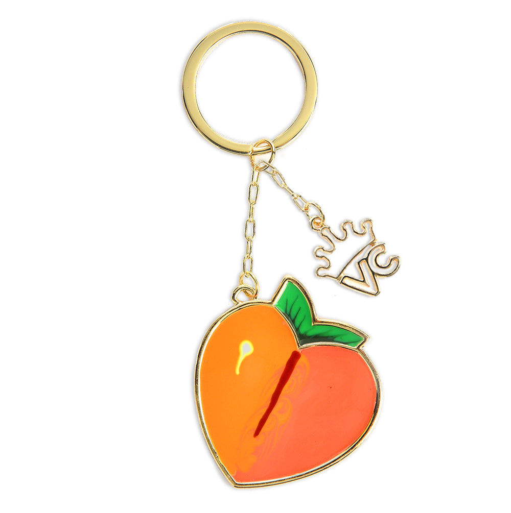 Peach Keychain – VelvetCaviar.com
