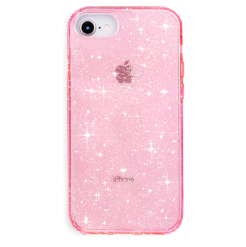 Veronderstelling telescoop Verstelbaar Pink Stardust Glitter iPhone Case – VelvetCaviar.com